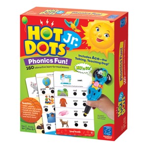 Hot Dots Jr. Activity Card & Pen Set - Phonics Fun